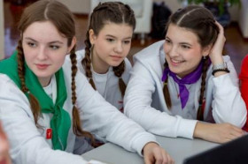 На Всероссийском фестивале молодежи представили проекты Молодежного совета Минпросвещения России.